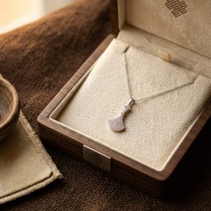 Silver Plated Skirt Pendant Necklace | Dainty Dress Shape Necklace for Women | Elegant Everyday Jewelry Gift for Her